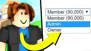 PRETENDING TO BE A HIGH RANK IN ROBLOX GROUPS [upl. by Eggett194]