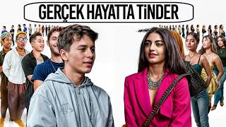 20 KADIN VS 20 ERKEK  GERÇEK HAYATTA TİNDER 2 SPEED DATE [upl. by Uhsoj]