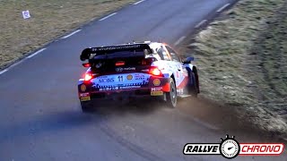 WRC Rallye Monte Carlo 2024 FLAT OUT action amp Mistakes [upl. by Caputto]