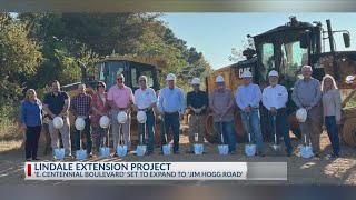 Extension of Lindale’s East Centennial Boulevard begins [upl. by Lotte]