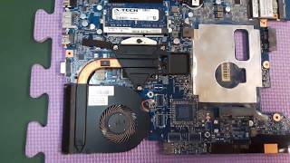 DIY laptop CPU upgrade i3 to i5 or i7 lenovo IBM socket G2 how to [upl. by Brigitta531]