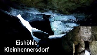 Eishöhle Kleinhennersdorfer Stein Gohrisch Papststein Wandern Sächsische Schweiz Elbsandsteingebirge [upl. by Aihsakal]