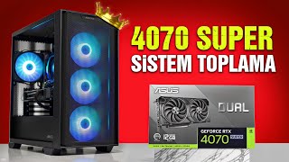 Beklenen Sistem ASUS RTX 4070 SUPER DDR5 PC Toplama Rehberi [upl. by Grover192]