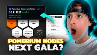 Next 100x Gaming node Pomerium gaming nodes ROI [upl. by Enelrats365]