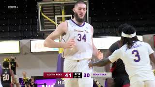 Highlights 102224 Tennessee Tech Mens Basketball vs Austin Peay Charity Exhibition [upl. by Noir879]