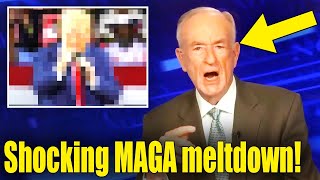 HORRIFIC Trump Video Causes MAGA Host to RAGE QUIT On Air [upl. by Cnahc]