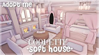 Coquette Cozy House  House build  Adopt me [upl. by Sabir561]