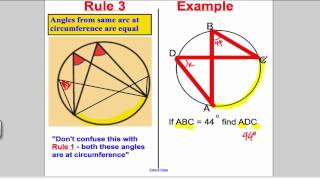 Circle Theorems  GCSE Maths Higher [upl. by Enehs997]