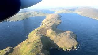 A flight to Papa Stour and back via Foula [upl. by Bloxberg]