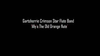 Gartsherrie Crimson Star Flute Band Lillyo  Old Orange Flute [upl. by Nowtna]