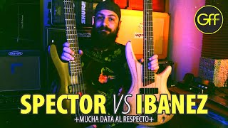 Comparando bajos SPECTOR vs IBANEZ [upl. by Desi824]