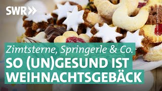 Traditionelles Weihnachtsgebäck – welche Plätzchen sind die Besten  Marktcheck SWR [upl. by Calloway2]