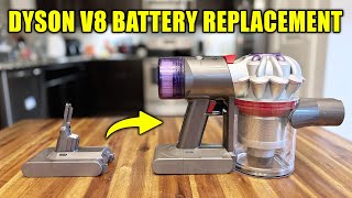 How To Replace Dyson V8 Battery [upl. by Dorian599]