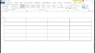 COMO FAZER TABELAS NO WORD [upl. by Asabi30]