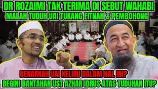 PANAS❗DR RORA BERANI TUDUH UST AZHAR TUKANG FITNAH amp PEMBOHONG❗BEGINI JAWABAN UAI ATAS TUDUHAN ITU❓ [upl. by Enrica248]