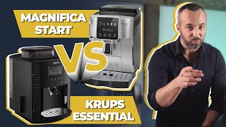 Delonghi Magnifica Start VS Krups Essential  Quelle machine choisir [upl. by Bandeen614]