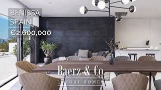 Beautiful luxury home in Benissa  Luxury home for sale [upl. by Mailliwnhoj464]