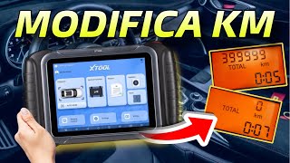 MODIFICARE IL CHILOMETRAGGIO DELL’AUTO  XTOOL D8S 2024  Diagnosi obd2 [upl. by Waldemar765]