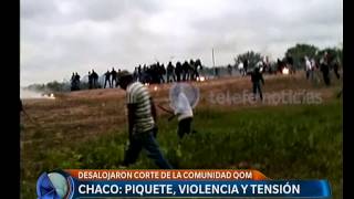 Incidentes en Chaco  Telefe Noticias [upl. by Nilo500]