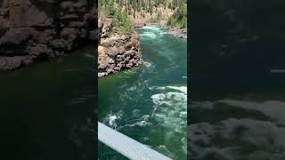 Kootenai Falls Bridge [upl. by Dryfoos]