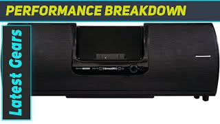 SiriusXMR SXSD2 Dock amp Play Radio Boom Box  Best Portable Speaker Dock for Radios [upl. by Nehtanhoj180]