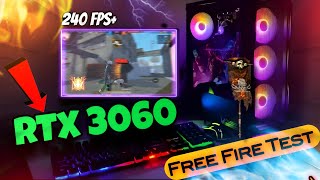 i5 12400RTX 3060 Free Fire Gaming Test  My New Pc Free Fire Gaming Test With RTX 3060 Graphic Card [upl. by Alius]