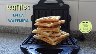 Cómo Usar La WAFFLERA  Waffles dulcessalados [upl. by Wolfram]