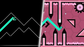 Ashley Wave Trials but ITS just the SLOPES  Geometry dash [upl. by Waltner353]