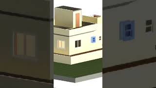 House Design 3D Revit Structure Rebit Building Views autocad revit design house [upl. by Eenafit]