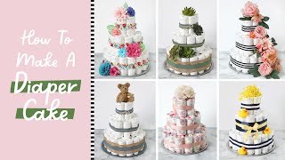 How To Make A Diaper Cake [upl. by Vitek799]