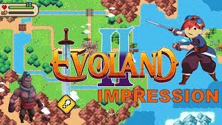 Evoland 2 Android Gameplay Impression Retro RPG [upl. by Akemhs]