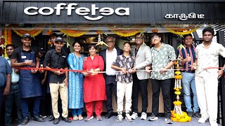 Coffeteas Second Store launched at Thirumangalam Metro Station [upl. by Nomra]