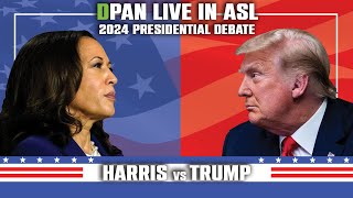 2024 Presidential Debates LIVE in ASL [upl. by Scibert]