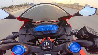 Honda CBR 150r TOP Speed Test  MSI Vlogs [upl. by Editha695]