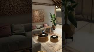 0 Recommended BampB living room decoration BampB design Log style decoration design [upl. by Eulaliah]