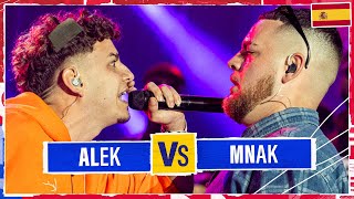 ALEK vs MNAK  Semifinal  Red Bull Batalla Final Nacional España 2024 [upl. by Lashond]