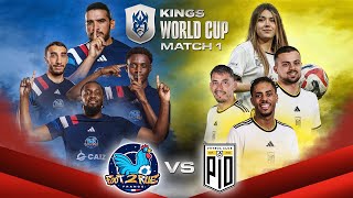 NOTRE ÉQUIPE FAIT UNE REMONTADA DE MALADE  FOOT2RUE VS FC PIO 1er match de la Kings World Cup [upl. by Glory711]