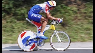 Tour de Francia 1995  Etapa 8 HuySeraing CRI  Victoria de Indurain [upl. by Mukerji]