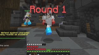 diamond armor Round 1 — Hypixel Zombies 15 [upl. by Concettina]