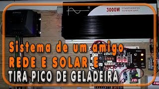 ENERGIA SOLAR  Sistema de cliente em funcionamento [upl. by Latham]