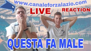 ⭐️QUESTA FA MALE⭐️ Milan 20 Lazio SERIE A  LIVE REACTION [upl. by Shreeves]