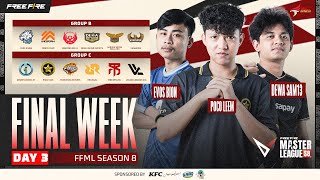 FFML SEASON 8 FINAL WEEK DAY 3 [upl. by Ailero254]