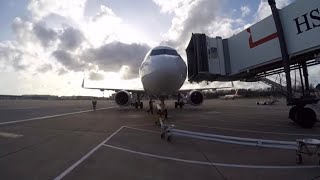 Ramp Agent POV A321NEO Turnaround [upl. by Allenad]