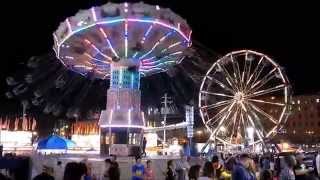 Allentown Fair rides  August 30 2013 [upl. by Rafe]