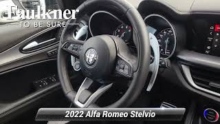 Used 2022 Alfa Romeo Stelvio Veloce Mechanicsburg PA N7D38883 [upl. by Milton]