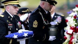 Slides General Norman Schwarzkopfs Remains are Laid to Rest at West Point in New York [upl. by Phelips]