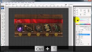 Photoshop tutorials — Part of game user interface [upl. by Verbenia206]