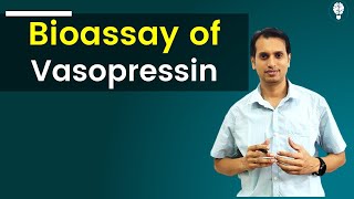 Bioassay of Vasopressin  Vasopressin  Bioassay Pharmacology [upl. by Euqnomod989]