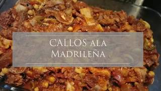 Callos Ala Madrileña recipe [upl. by Mildrid]