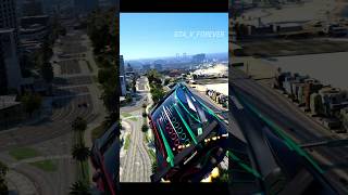 gta v car stunt Lamborghini rockstar gta technogamerz gaming shorts viralvideo [upl. by Ahsimrac]